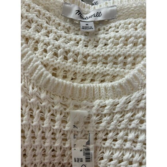 NWT J Crew Cream Crochet Sweater Shell - Picture 6 of 7